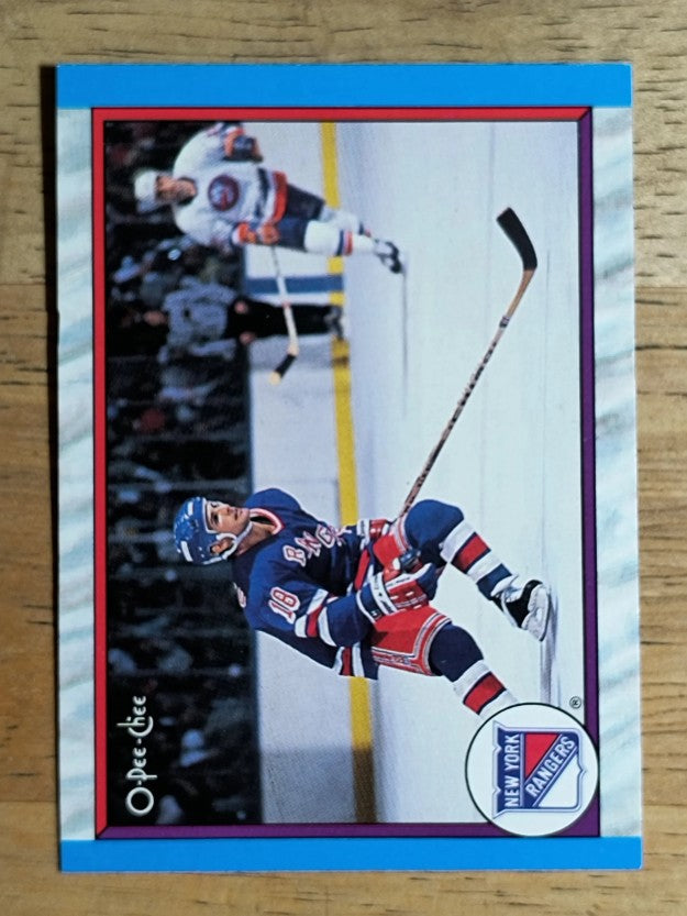 1989-90 O-Pee-Chee #310 New York Rangers