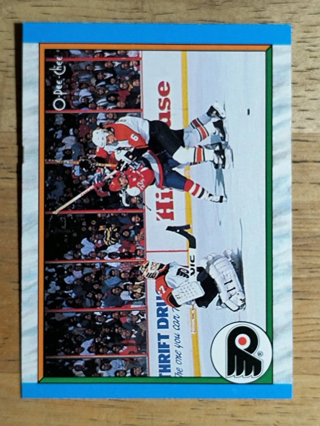 1989-90 O-Pee-Chee #311 Philadelphia Flyers
