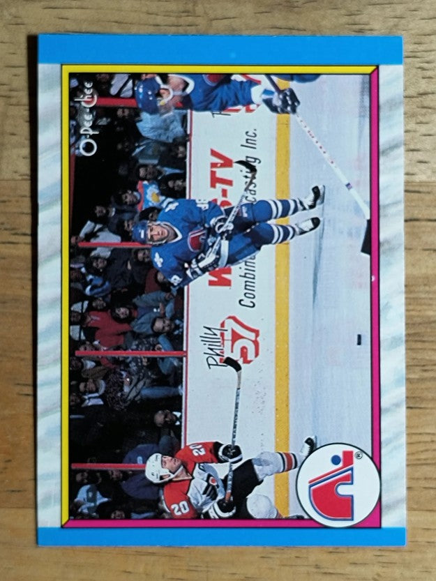 1989-90 O-Pee-Chee #313 Quebec Nordiques/Joe Sakic