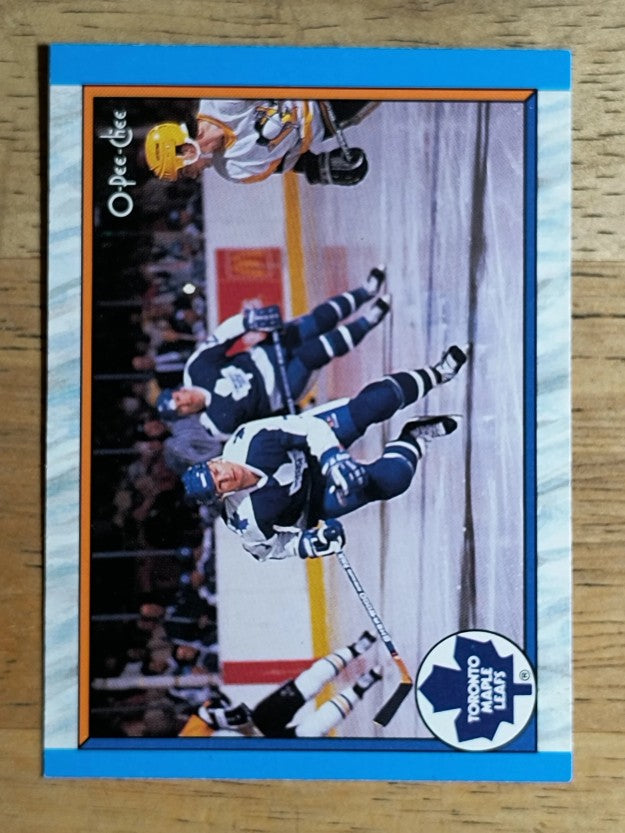 1989-90 O-Pee-Chee #315 Toronto Maple Leafs