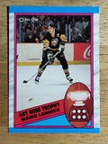 1989-90 O-Pee-Chee #319 Mario Lemieux Ross (NM)