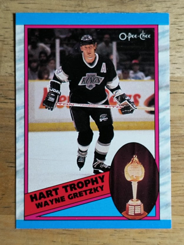 1989-90 O-Pee-Chee #320 Wayne Gretzky Hart