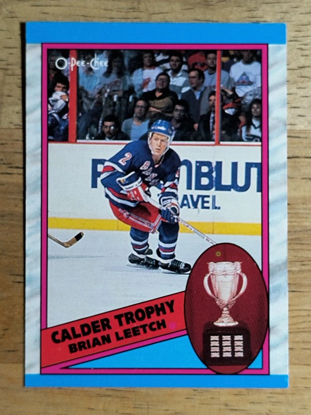 1989-90 O-Pee-Chee #321 Brian Leetch Calder