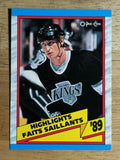 1989-90 O-Pee-Chee #325 Wayne Gretzky HL