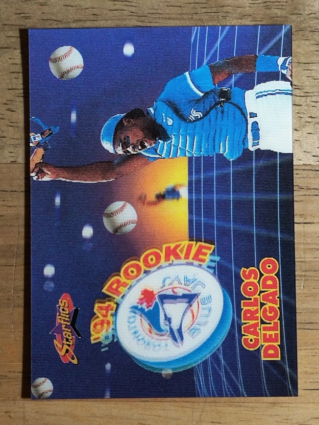 1994 Sportflics Rookie/Traded Rookie Starflics #TR4 Carlos Delgado