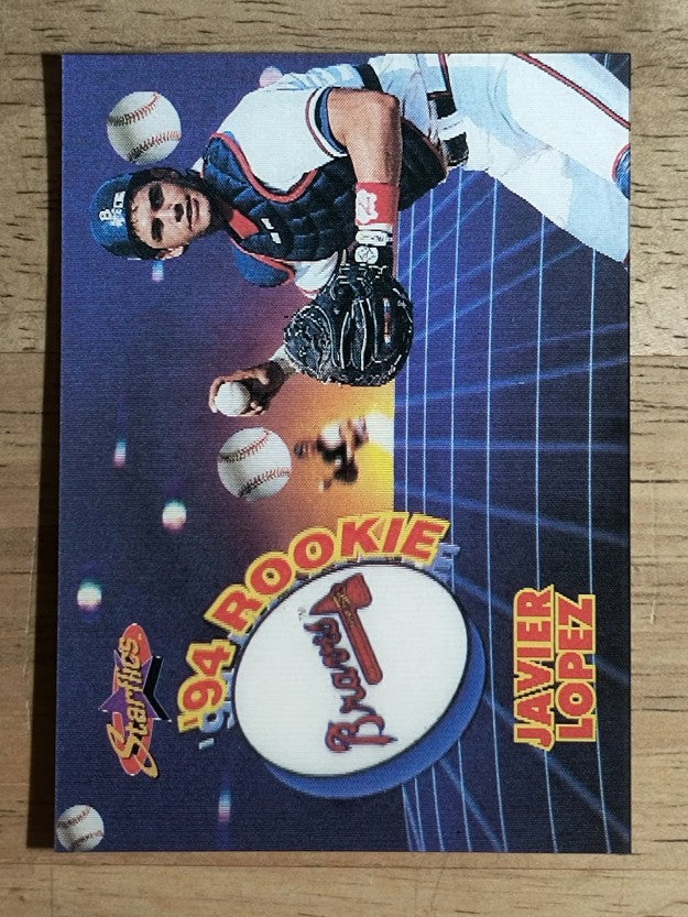 1994 Sportflics Rookie/Traded Rookie Starflics #TR5 Javier Lopez