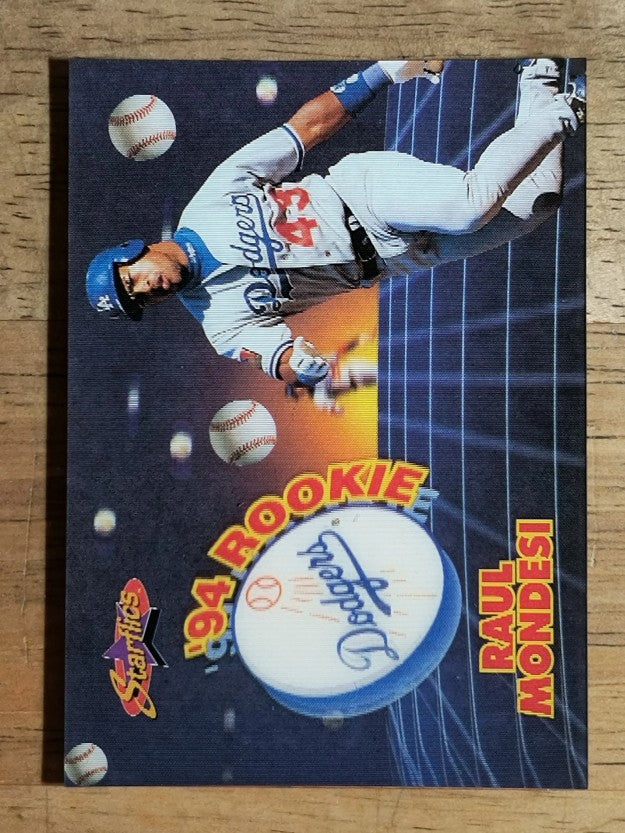 1994 Sportflics Rookie/Traded Rookie Starflics #TR7 Raul Mondesi