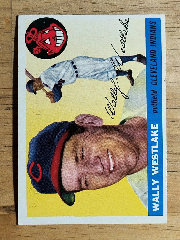 1955 Topps #102 Wally Westlake (VGEX)