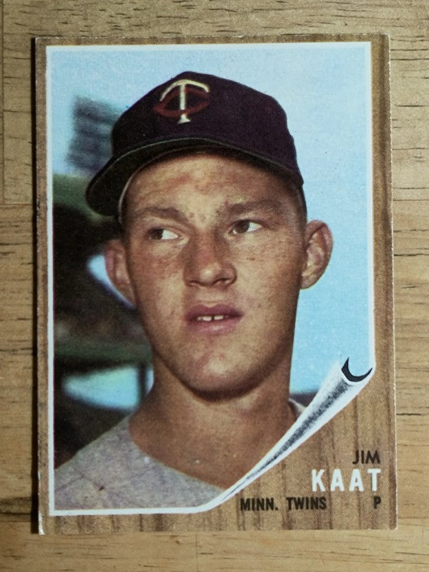 1962 Topps #21 Jim Kaat (EX)