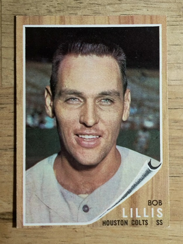 1962 Topps #74 Bob Lillis (EX)