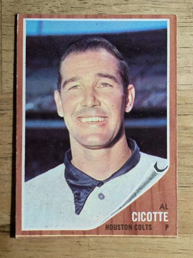 1962 Topps #126 Al Cicotte (EXMT)