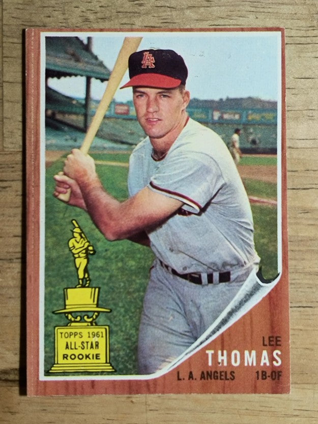1962 Topps #154 Lee Thomas (EX)