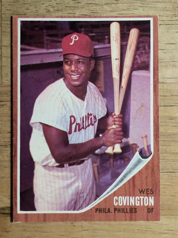1962 Topps #157 Wes Covington (VGEX)