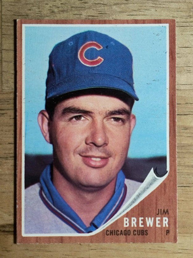 1962 Topps #191 Jim Brewer (EXMT)