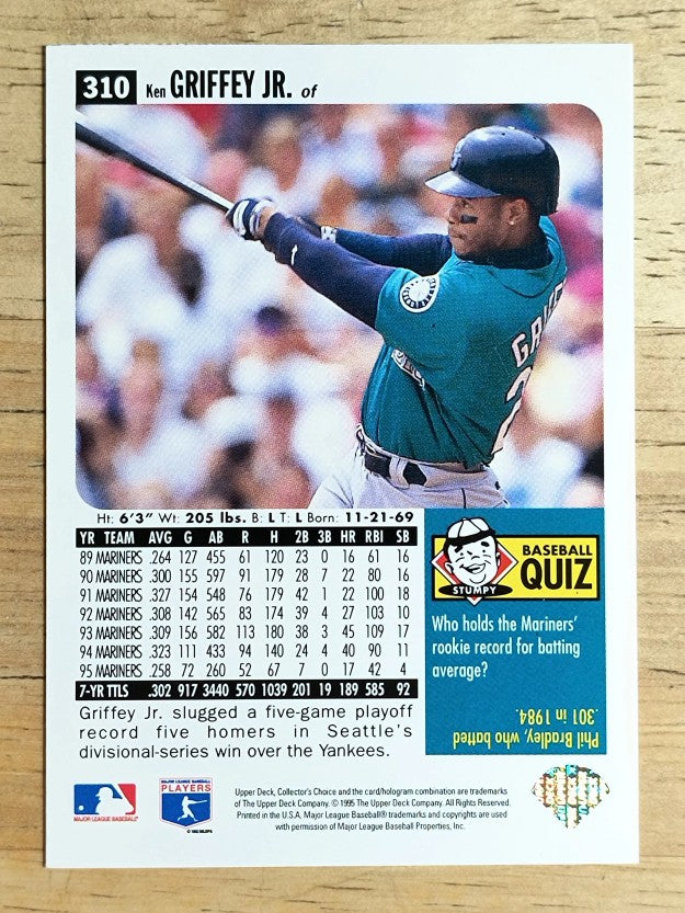 1996 Collector's Choice #310 Ken Griffey Jr.