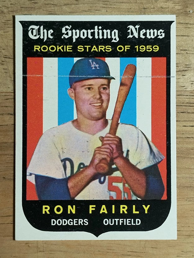 1959 Topps #125 Ron Fairly RS RC (EXMT)