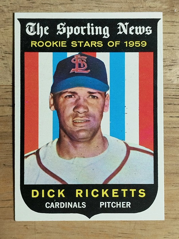 1959 Topps #137 Dick Ricketts RS RC (NM)