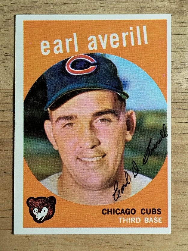 1959 Topps #301 Earl Averill Jr. RC (GOOD)