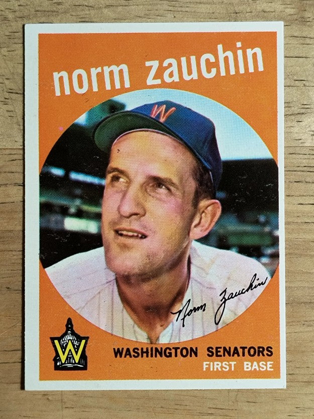 1959 Topps #311 Norm Zauchin (VGEX)