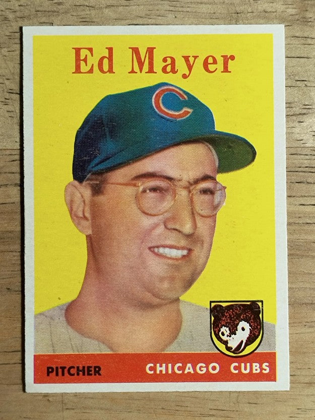 1958 Topps #461 Ed Mayer RC (EXMT)