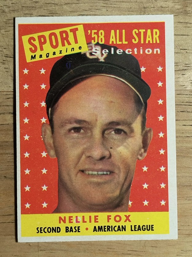 1958 Topps #479 Nellie Fox AS (EXMT)