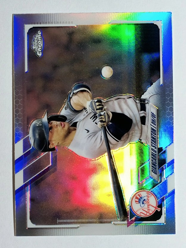 2021 Topps Chrome Refractors #54 Giancarlo Stanton