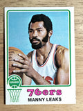 1973-74 Topps #74 Manny Leaks (EXMT)