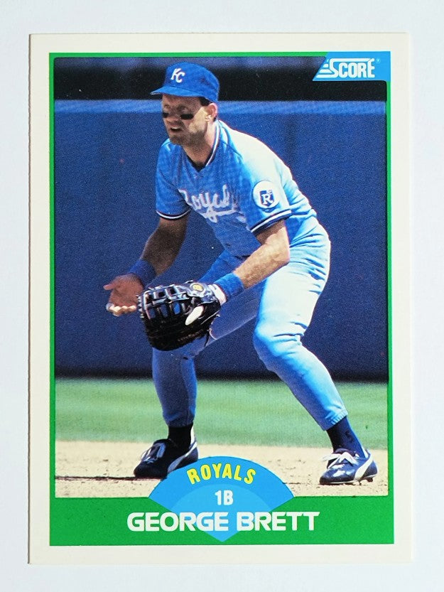 1989 Score #75A George Brett ERR/At age 33