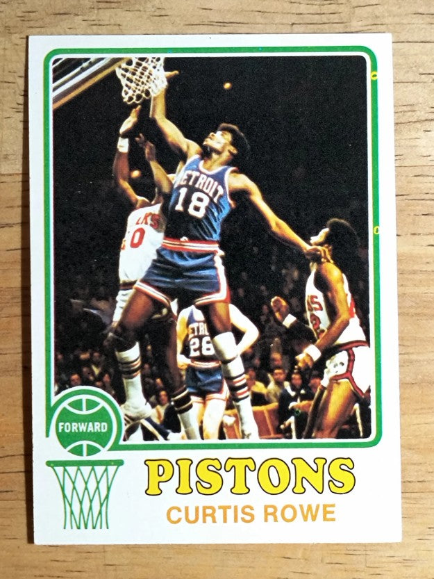 1973-74 Topps #127 Curtis Rowe (NMMT)