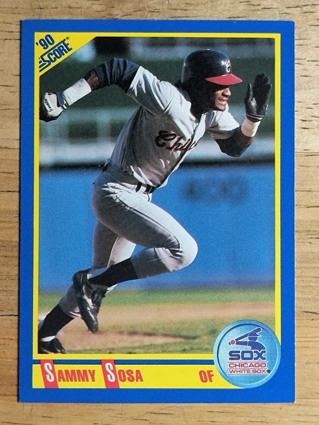 1990 Score #558 Sammy Sosa RC