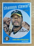 2008 Topps Heritage Black Back #264 Shannon Stewart
