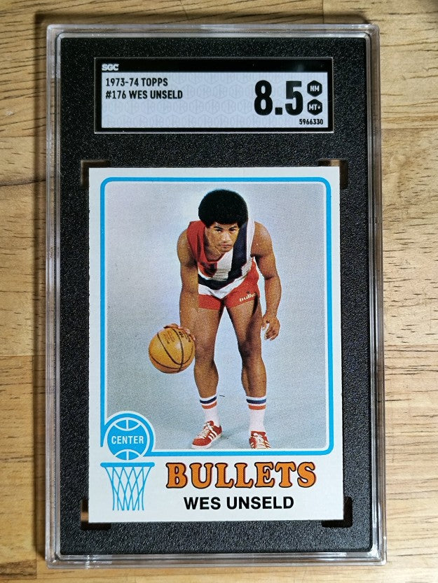 1973-74 Topps #176 Wes Unseld (SGC 8 NM+)