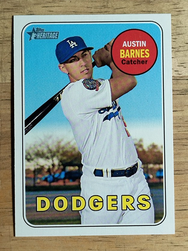 2018 Topps Heritage #660 Austin Barnes