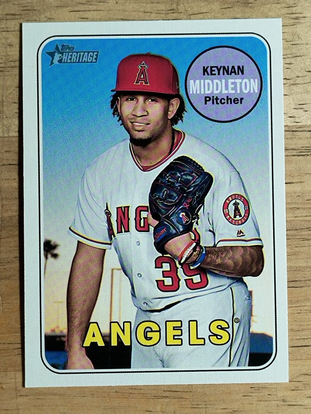 2018 Topps Heritage #676 Keynan Middleton