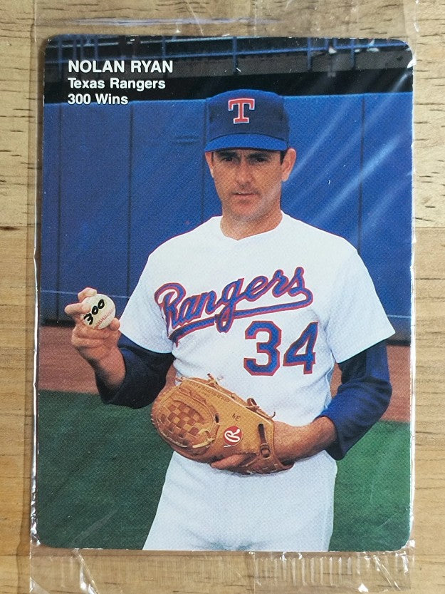 1991 Mother's Ryan #4 Nolan Ryan/Front pose, Ball in hand