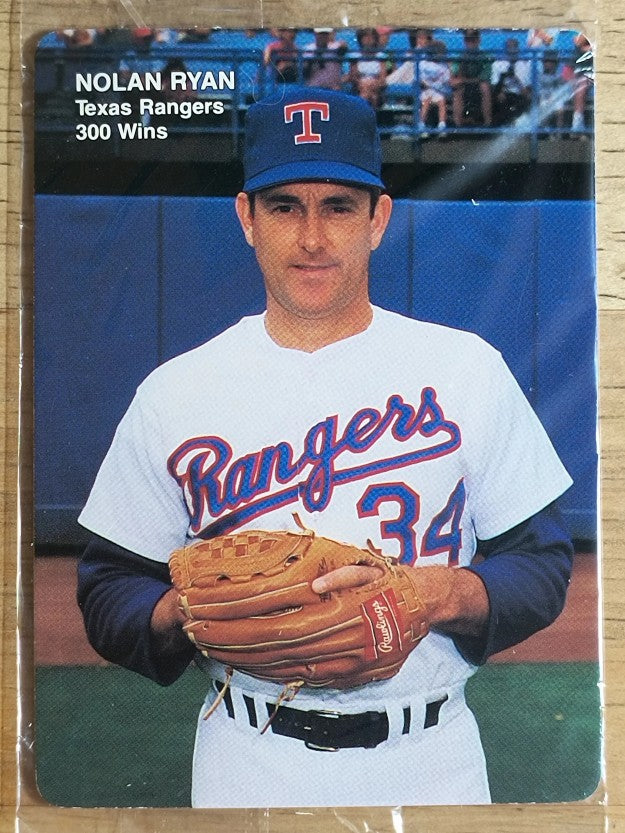 1991 Mother's Ryan #1 Nolan Ryan/Front pose, Hand in glove