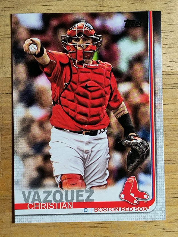 2019 Topps #373 Christian Vazquez