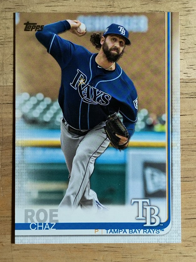 2019 Topps #405 Chaz Roe