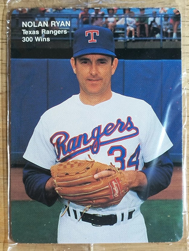 1991 Mother's Ryan #1 Nolan Ryan/Front pose, Hand in glove