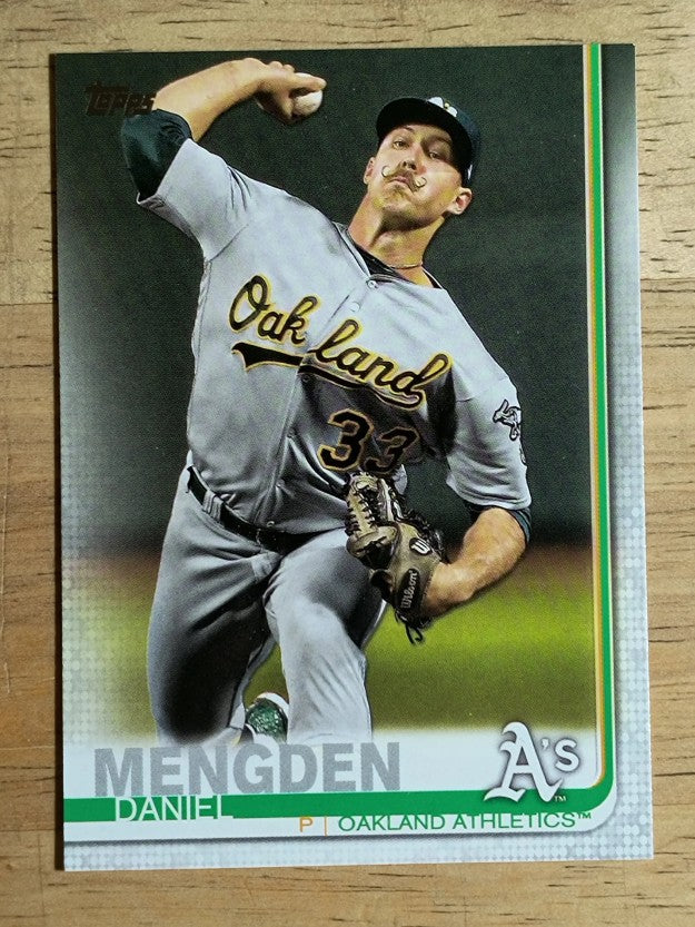 2019 Topps #553 Daniel Mengden