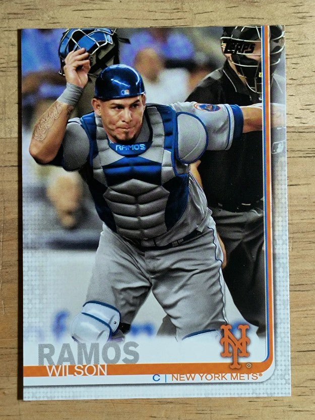 2019 Topps #591 Wilson Ramos