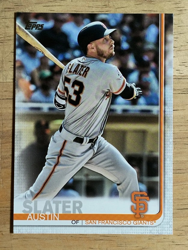 2019 Topps #594 Austin Slater