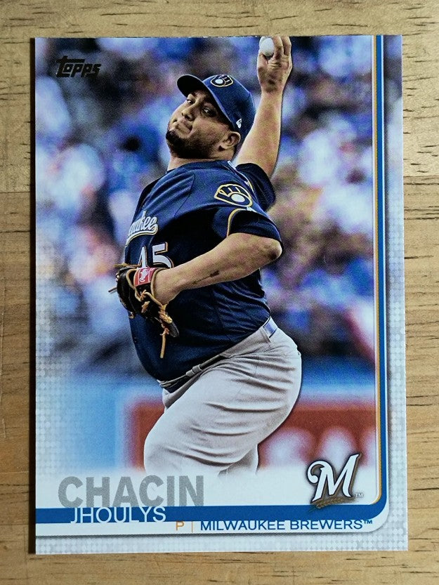 2019 Topps #642 Jhoulys Chacin