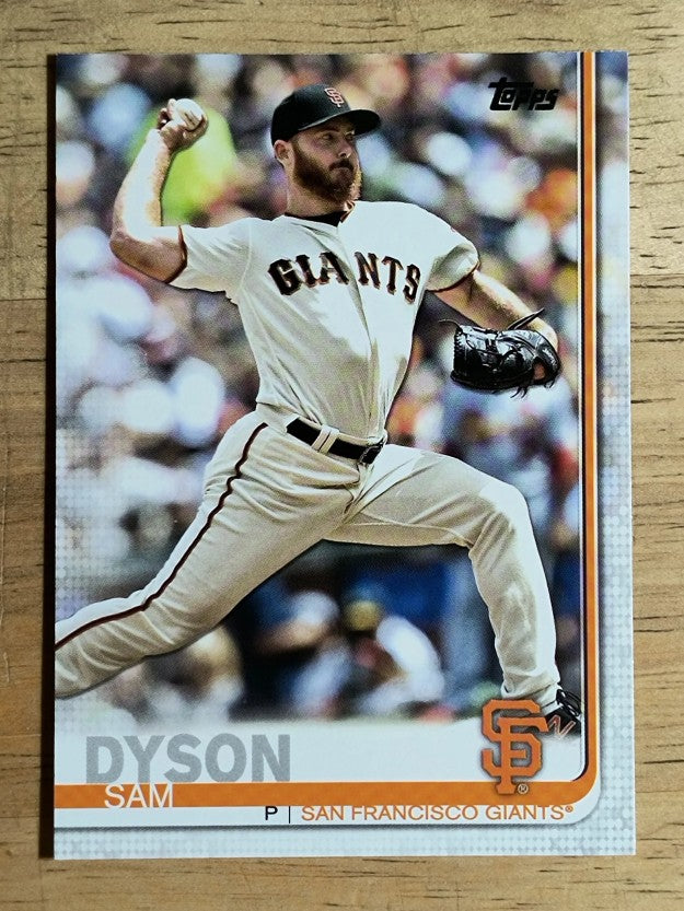2019 Topps #696 Sam Dyson