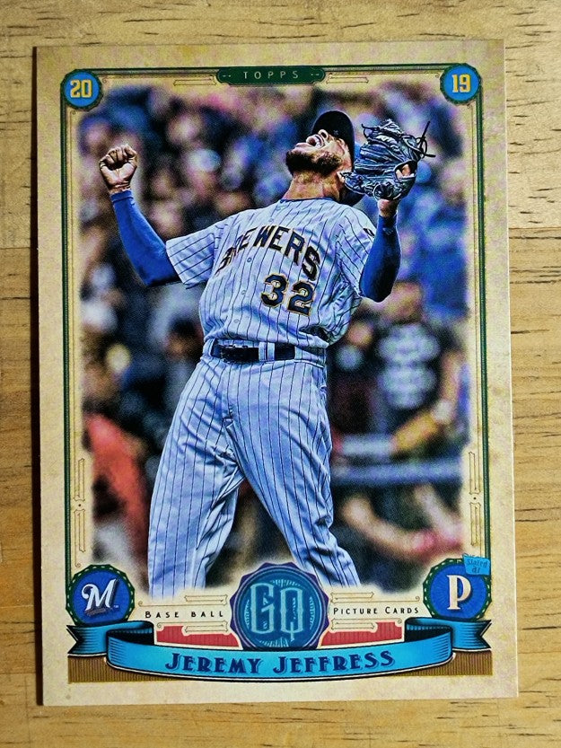 2019 Topps Gypsy Queen #194 Jeremy Jeffress