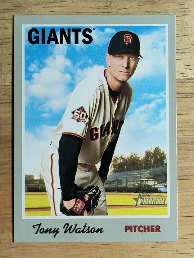 2019 Topps Heritage #77 Tony Watson