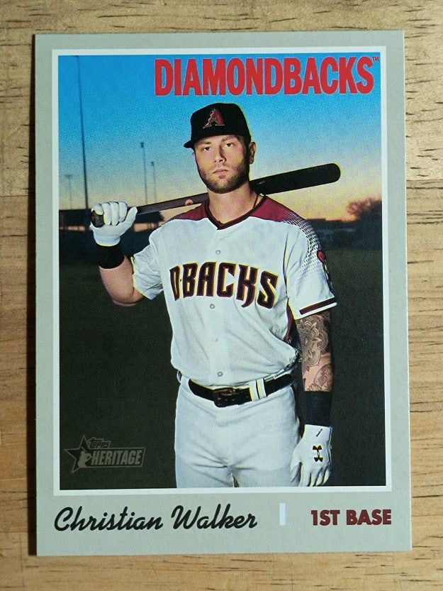 2019 Topps Heritage #591 Christian Walker