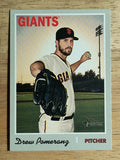 2019 Topps Heritage #601 Drew Pomeranz