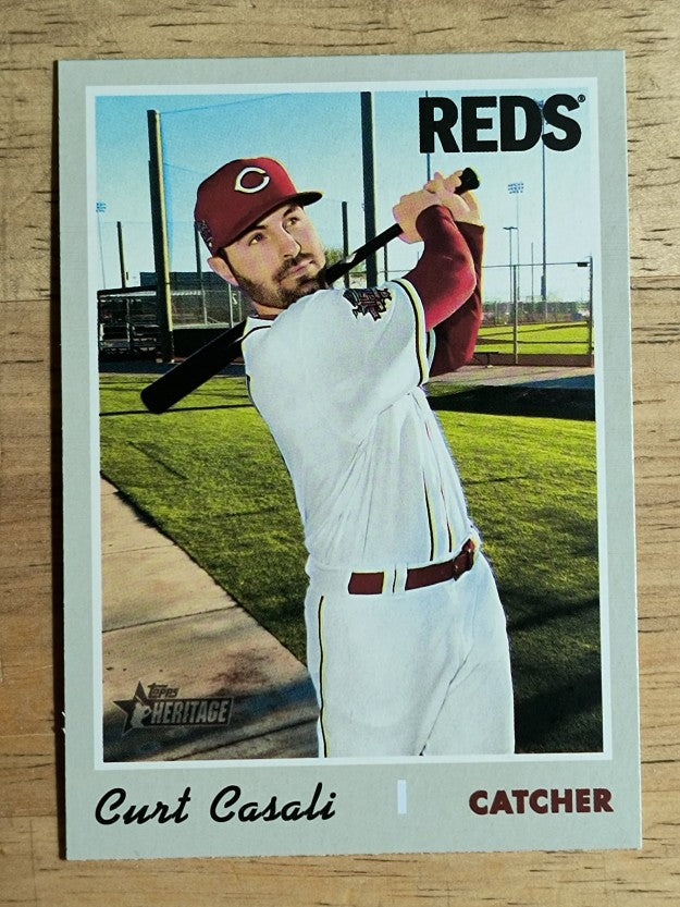 2019 Topps Heritage #642 Curt Casali