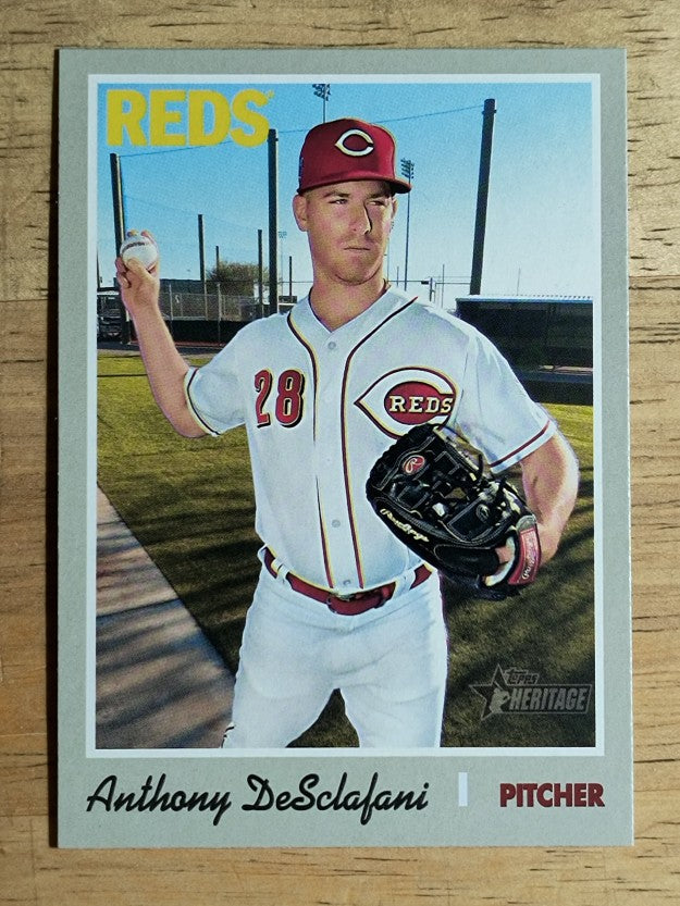 2019 Topps Heritage #685 Anthony DeSclafani
